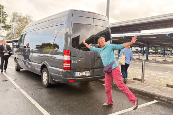 Private transfer from airport to Ferrol, camino ingles
