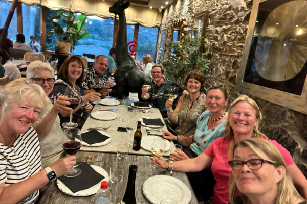 italian meal out in Betanzos